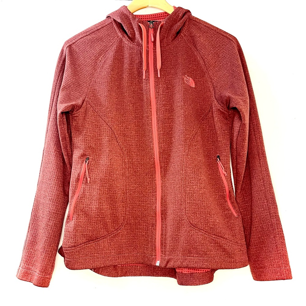 The North Face Orange Red Gorpcore Zip Jacket